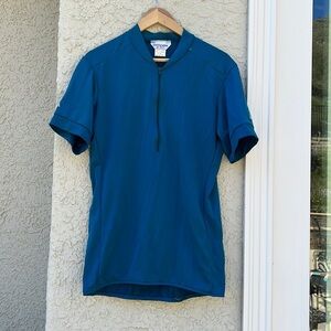 Cannondale Men's Teal 1/2 Zip Cycle Jersey Size XL